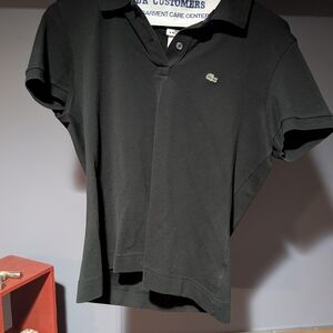 Lacoste Men's Black Polo Shirt